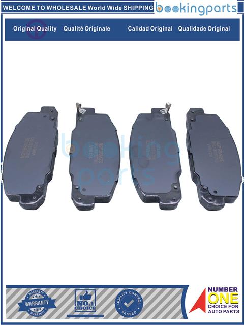 BKD18787(M)-COASTER BB20 83- BB42 93-99  BB54 04-14 DYNA 03-07 DYNA 99-03 DELTA 95-99	DELTA 02-10	DELTA 99-02 [FOR TURBO]-Brake Pad....159502