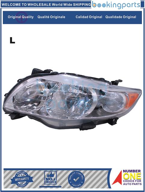 HEA65282(L)-COROLLA07-09 USA-Headlamp....164682