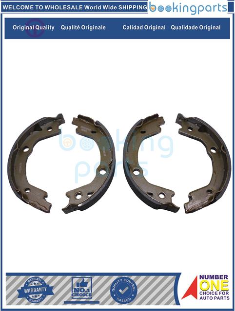 BKS42751-TUCSON JM 04-,SONATA NF 05-[2.0L,2.4L],08-[3.3L], SPORTAGE JE 05-09[2.0L][WIDTH=27,TIPO PEQUENO]-Brake Shoe....134121