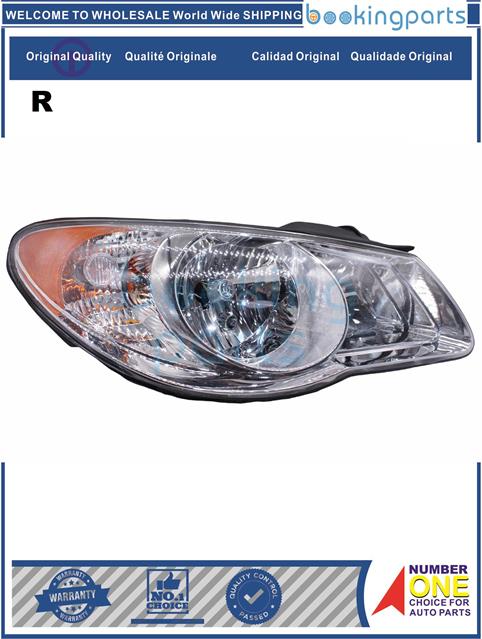 HEA48338(R)-ELANTRA 07 YELLOW-Headlamp....142608