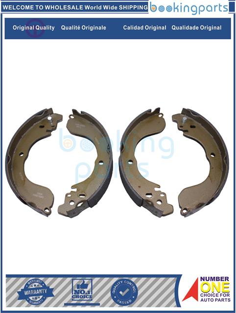 BKS45144-VERSA H/B,CUBE 2010--Brake Shoe....137679