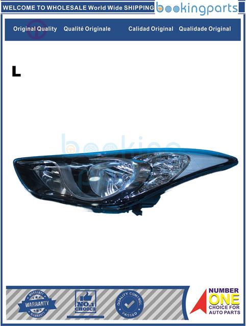 HEA47470(L)-ELANTRA 11- MANUAL-Headlamp....141433