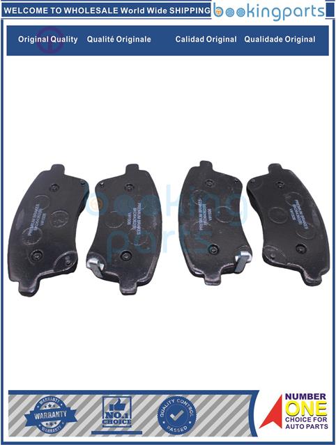 BKD64362(B)-I20 10-,KIA VENGA 10- [TYPE2]-Brake Pad....163457