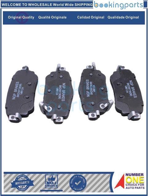 BKD56736(M)-QASHQAI J11 14-,X-TRAIL 2014 T32-Brake Pad....153787