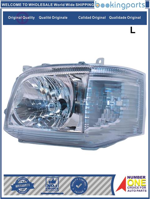 HEA56535(L-RHD-MANUAL)-HIACE 2010 [OEM TYPE] /ONE LAMP W/O BULB MANULE W/O MOTOR] -Headlamp....180835