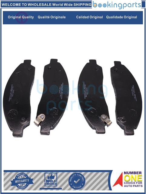 BKD80779(B)-H3 06-,H5 10--Brake Pad....184560