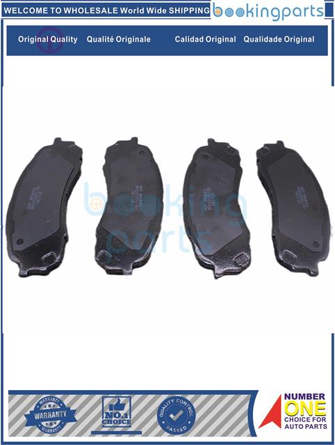 BKD32931(M)-LEGACY IMPREZA, 02--Brake Pad....155508