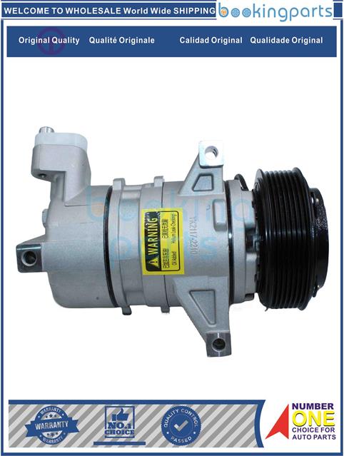 ACC75591(RE)-[HR15DE,CR14DE,HR16DE,...]MARCH 05-10,MICRA 05-,NOTE 06-12,TIIDA 07-12,WINDGROAD 09-10-A/C Compressor....191634