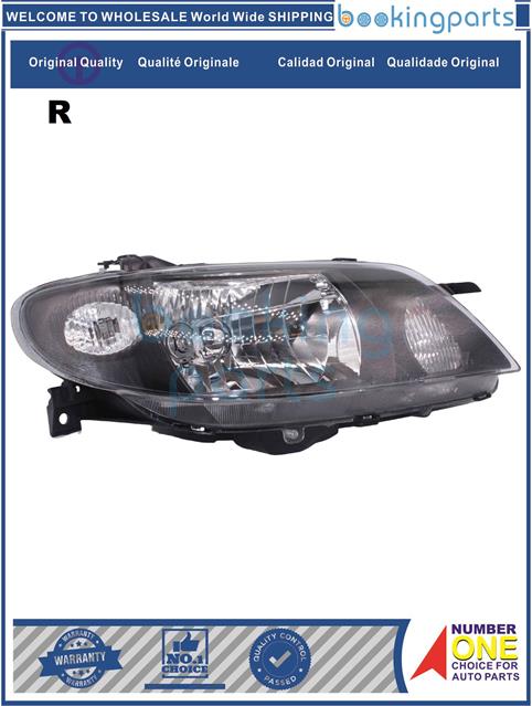 HEA47442(R/BLACK)-323 01-03-Headlamp....141397