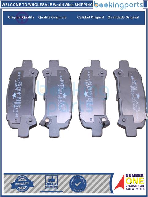 BKD18831(OEM)-LEGACY 98-,FORESTER 97-02,IMPREZA 07-11-Brake Pad....154513