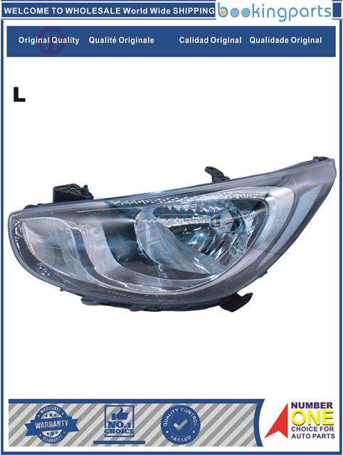 HEA41653(L)-ACCENT RB 2012-Headlamp....131974