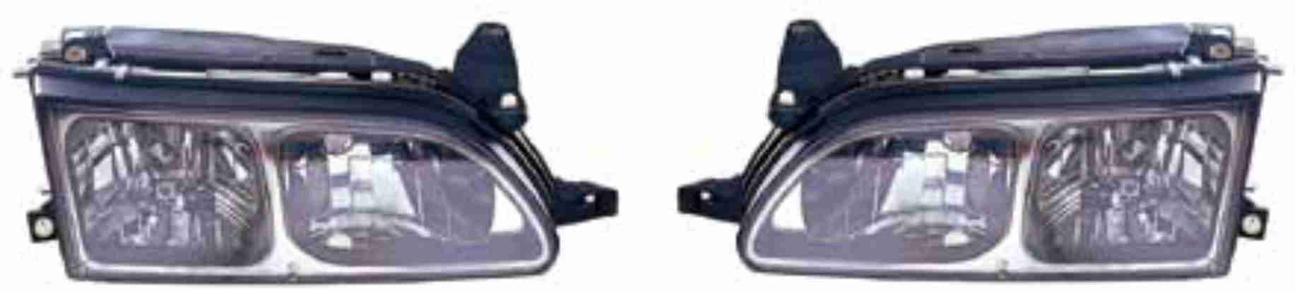 HEA500902 - 2004386 - COROLLA AE100 CHROME DOUBLE HEAD LAMP PAIRS
