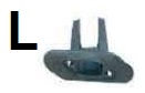 HLR94840(L)-SCIROCCO 08 [SPRAY BRACKET]-Headlamp Retainer Bracket....233285