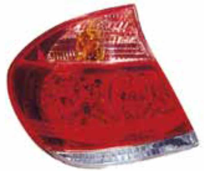 TAL500749(L) - 2004224 - CAMRY 03 TAIL AMBER RED CLEAR LAMP