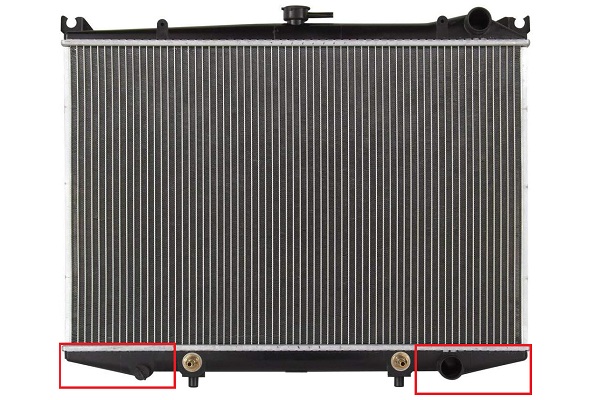 RAD23533(16MM)-[Z24]PICK UP D21 85-92 Z20/Z24I [GASOLINE] A/T-Automotive Radiator....123413