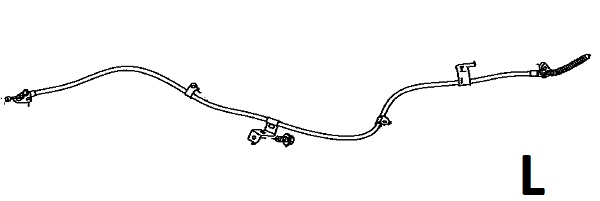 PBC7A163(L)-MIRA/MOVE/PIXIS 11-17-Parking Brake Cable....254175