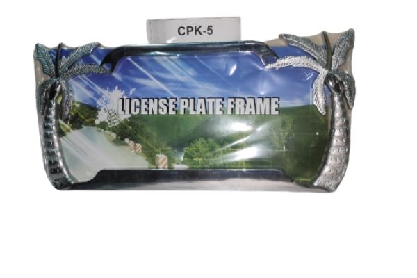 LPF529782 - 2045512 - CPK-5 PALM TREE SINGLE LICENSE PLATE FRAME 