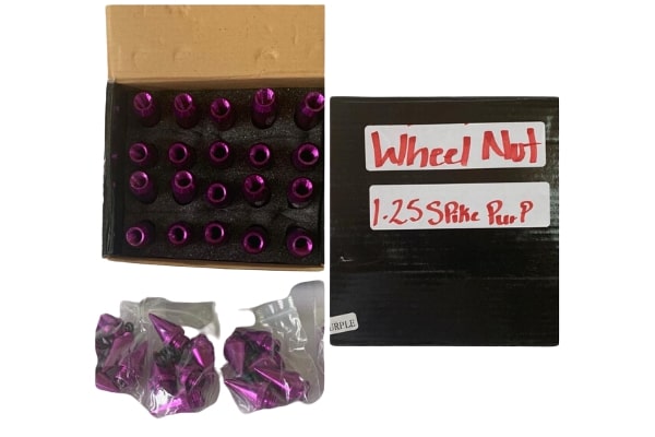 WHH529998 - 2044183 - WHEEL NUT 1.25 SPIKE PURPLE