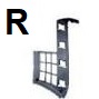 BUR95459(R)-JETTA V/SAGITAR 05-Bumper Retainer Bracket....234065