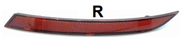 REF94104(R-DARK RED)-PASSAT CC 08-REFLECTOR....232262