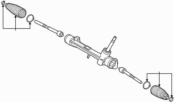 STG5C808(LHD)
                                - COROLLA/ALTIS/HB/SPACIO 18-
                                - POWER STEERING RACK
                                ....263473