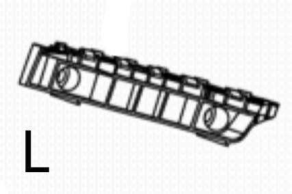 BUR9A284(L)
                                - E6
                                - Bumper Retainer Bracket
                                ....256757