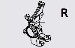 KNU59109(R)-RUSH TERIOS  06-15-Steering Knuckle....218869