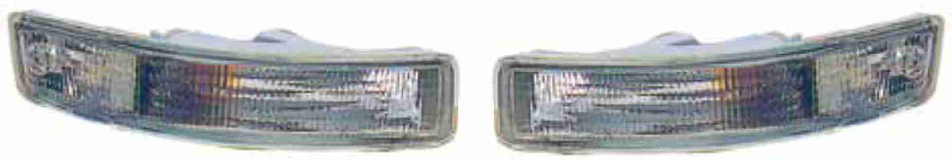 BUM501629 - COROLLA AE100 BUMPER LAMP SHORT CRYSTAL PAIRS...2005157