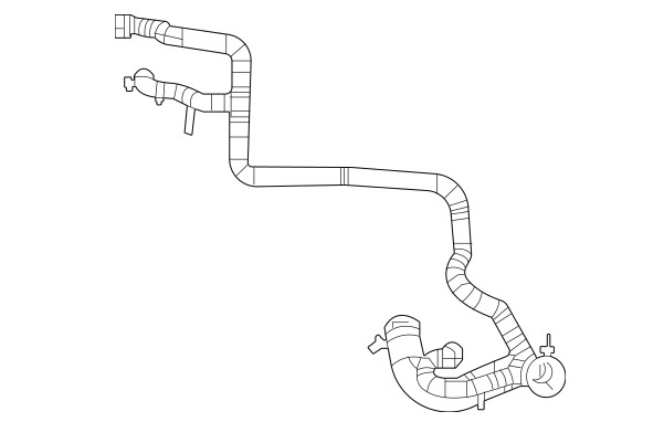 RAH8C265-GRAND CHEROKEE  21--Radiator Hose....266622