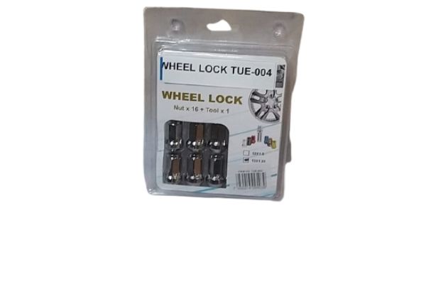 WHH529992 - 2045490 - TUE-004 (1.5) WHEEL LOCK SET  16PCS AND KEY