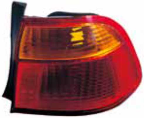 TAL500828(R) - CIVIC EK TAIL LAMP YELLOW UPPER RED LOWER...2004303