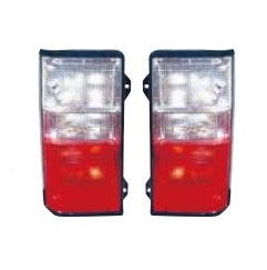 TAL504608(PAIR) - 2008642 - E24 TAIL LAMP CLEAR AND RED