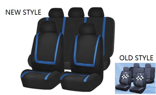 SEC13137(BLUE) - 5 SEAT SET,MATERIAL:POLYESTER+0.2CM FOAM ............101768