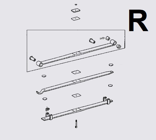 LES6C264(R) - DYNA 99-12,DAIHATSU DELTA TRUCK 02-10 ............264058