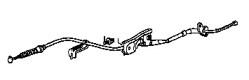 PBC16864- HH5 --Parking Brake Cable....208152