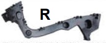 BUR95706(R)-FOCUS 15 [4D]-Bumper Retainer Bracket....234642