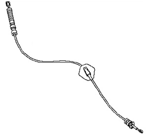 CLA28503-TITAN 13--Clutch Cable....212915