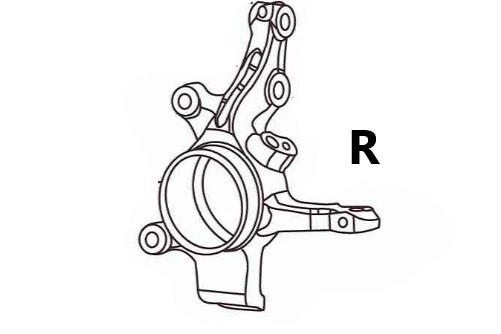 KNU7C686(R)-S-PRESSO FL 19--Steering Knuckle....265884