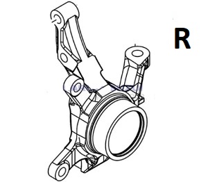 KNU38536(R)-VITARA  IV 15--Steering Knuckle....239301