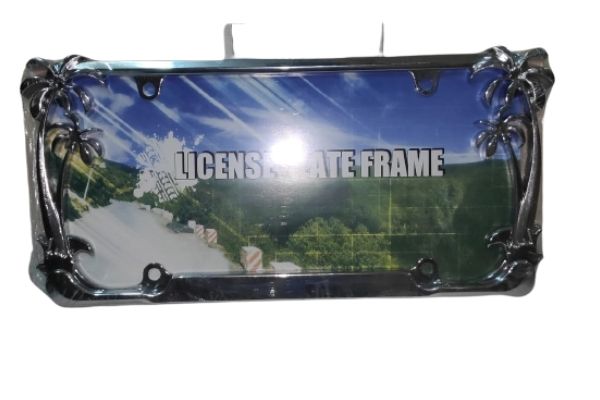 LPF529782 - 2045509 - CPK-11 SINGLE PALM TREE LICENSE PLATE FRAME 