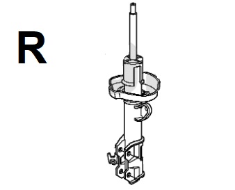 SHA9A989(R)-CROSSROAD II RT1 07-10-Shock Absorber/Strut....257633