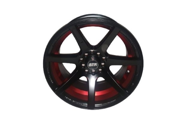 WHE530019 - 2044204 - RIMS S/MARK 15X8 10/100/114.3 RBLK/M5 3908 ET20 CB73.1  ( 10  HOLES )