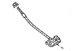 PBC28897-MARCH K13 10--Parking Brake Cable....213082