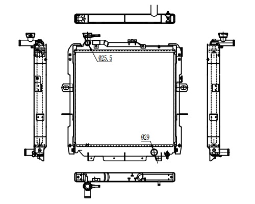 RAD6C727(26MM) - [4N14 ]L300 2.2 CRDI 19-24 ............264652