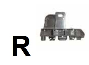 BUR2A783(R)-REIZ  10-12-Bumper Retainer Bracket....247484