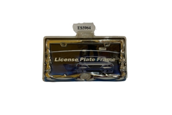 LPF529771 - 2043947 - LICENSE PLATE FRAME  CHROME ES5964