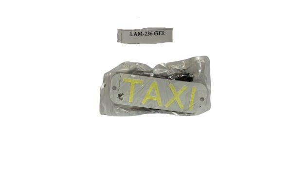 TXL529784 - 2043960 - TAXI LAMP WHITE LAM-236 GEL BLUE