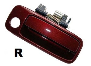 DOH76902(R-RED)-CAMRY 87-01 HANDLE (RED)-Door Handle....198094