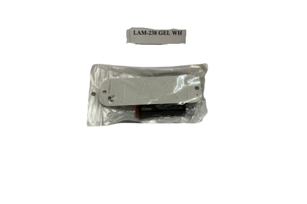 TXL529785 - 2043961 - TAXI LAMP LAM-238 GEL WHITE