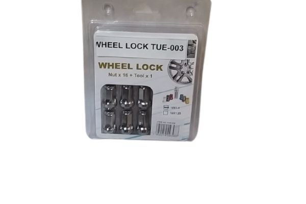 WHH529992 - 2045489 - TUE-003 (1.25) WHEEL LOCK SET  16PCS AND KEY